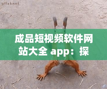 成品短视频软件网站大全 app：探索各类短视频平台的终极指南